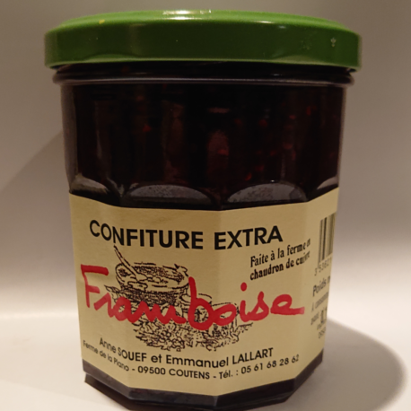 confiture framboise