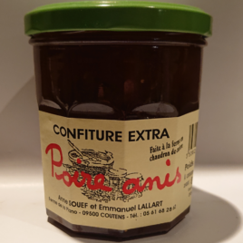 Confiture Poire Anis pot de 370 g