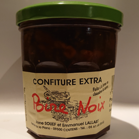 confiture poire noix